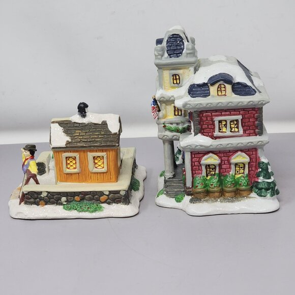 Cobblestone Corners 2004 Christmas Village‎ Set Holiday - Picture 2 of 13